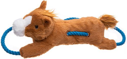 Show full view: GROWL Haystackerz Horse Squeaky Plush Dog Toy slide 2 of 4