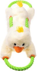 GROWL Haystackerz Duck Squeaky Plush Dog Toy
