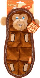 GROWL Zoo Matz Monkey Squeaky Plush Dog Toy slide 2 of 3