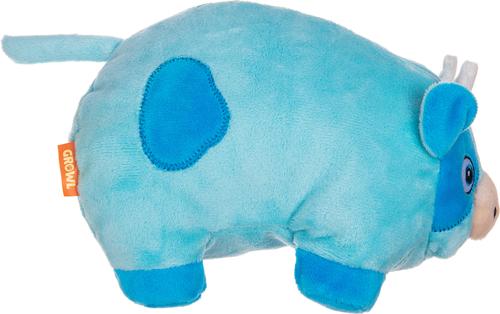 Show full view: GROWL Trofflers Cow Squeaky Plush Dog Toy slide 2 of 4