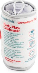 Haute Diggity Dog Puppi Grrranberry Fizz Squeaky Plush Dog Toy, White slide 2 of 2