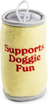 Show full view: Haute Diggity Dog Olipup Apple Grrrisp Squeaky Plush Dog Toy, Yellow slide 2 of 2