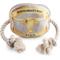 Show in main carousel: Haute Diggity Dog Western Belt Buckle Squeaky Plush Dog Toy, White slide 1 of 3