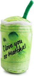 Haute Diggity Dog Starbarks Iced Matcha Squeaky Plush Dog Toy, Green slide 2 of 2