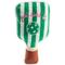 Show in main carousel: Haute Diggity Dog Stripe Pickleball Paddle Squeaky Plush Dog Toy, Green & White slide 1 of 3