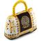 Show in main carousel: Haute Diggity Dog Fursace Handbag Squeaky Plush Dog Toy, Gold slide 3 of 3