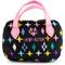 Show in main carousel: Haute Diggity Dog Chewy Vuiton Bag Squeaky Plush Dog Toy, Black Monogram, Small slide 2 of 2