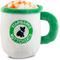 Show in main carousel: Haute Diggity Dog Starbarks Muttchiato Coffee Cup Squeaky Plush Dog Toy, White slide 1 of 1