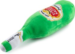 Haute Diggity Dog Stella Arftois Beer Squeaky Plush Dog Toy, Green slide 2 of 2