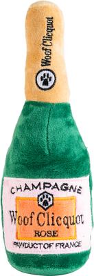 Show full view: Haute Diggity Dog Woof Clicquot Rose Squeaky Plush Dog Toy, Green, Large slide 2 of 3