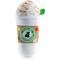 Show in main carousel: Haute Diggity Dog Starbarks Pupkin Spice Latte Squeaky Plush Dog Toy, White, Large slide 1 of 1