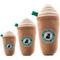 Show in main carousel: Haute Diggity Dog Starbarks with Straw Frappucino Squeaky Plush Dog Toy, Brown, Small slide 1 of 2