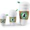 Show in main carousel: Haute Diggity Dog Starbarks with Lid Coffee Cup Squeaky Plush Dog Toy, White, X-Large slide 1 of 3