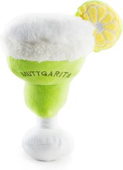 Haute Diggity Dog Muttgarita Squeaky Plush Dog Toy, Green