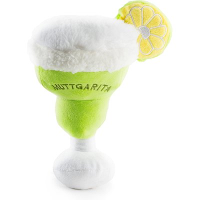 Haute Diggity Dog Haute Diggity Dog Muttgarita Squeaky Plush Dog Toy, Green