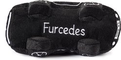 Haute Diggity Dog Furcedes Car Squeaky Plush Dog Toy, Black slide 2 of 2