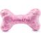 Show in main carousel: Haute Diggity Dog Chewy Vuiton Bone Squeaky Plush Dog Toy, Pink Checker, Large slide 2 of 3
