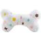 Show in main carousel: Haute Diggity Dog Chewy Vuiton Bone Squeaky Plush Dog Toy, White, Small slide 2 of 3