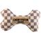 Show in main carousel: Haute Diggity Dog Chewy Vuiton Bone Squeaky Plush Dog Toy, Brown Checker, X-Large slide 1 of 2