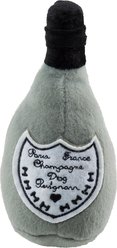 Haute Diggity Dog Dog Perignonn Squeaky Plush Dog Toy, Grey, Small