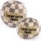 Show in main carousel: Haute Diggity Dog Chewy Vuiton Ball Squeaky Plush Dog Toy, Brown Checker, Small slide 2 of 2