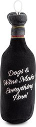 Haute Diggity Dog Woof Reserve Cabarknet Squeaky Plush Dog Toy, Black slide 2 of 2