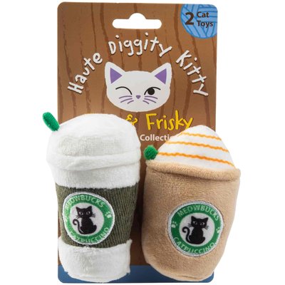 Haute Diggity Kitty Haute Diggity Kitty Meowbucks Squeaky Plush Cat Toy