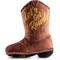 Show in main carousel: Haute Diggity Dog Cowboy Boot Squeaky Plush Dog Toy, Brown slide 1 of 1