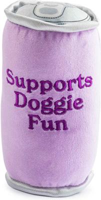 Show full view: Haute Diggity Dog Olipup Grrrape Squeaky Plush Dog Toy, Purple slide 3 of 3