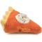 Show in main carousel: Haute Diggity Dog Pupkin Pie Slice Squeaky Plush Dog Toy, Orange slide 1 of 2