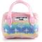 Show in main carousel: Haute Diggity Dog Chewy Vuiton Bag Squeaky Plush Dog Toy, Pink Ombre, Small slide 1 of 3