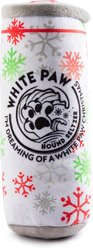 Haute Diggity Dog White Paw Howliday Squeaky Plush Dog Toy, Red slide 2 of 2