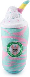 Haute Diggity Dog Starbarks Dogicorn Frapawccino Squeaky Plush Dog Toy, Blue