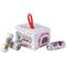 Show in main carousel: Haute Diggity Dog White Paw Grrriety Pack Activity House Squeaky Plush Dog Toy, White slide 1 of 1