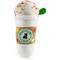 Show in main carousel: Haute Diggity Dog Starbarks Pupkin Spice Latte Squeaky Plush Dog Toy, White, Small slide 1 of 2