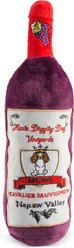 Haute Diggity Dog Cavalier Sauvignon Squeaky Plush Dog Toy, Purple