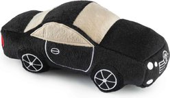 Haute Diggity Dog Furcedes Car Squeaky Plush Dog Toy, Black
