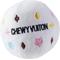 Show in main carousel: Haute Diggity Dog Chewy Vuiton Ball Squeaky Plush Dog Toy, White, Small slide 1 of 2
