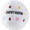 Show in main carousel: Haute Diggity Dog Chewy Vuiton Ball Squeaky Plush Dog Toy, White, Large slide 1 of 2