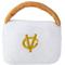 Show in main carousel: Haute Diggity Dog Chewy Vuiton Handbag Squeaky Plush Dog Toy, White, Small slide 3 of 5
