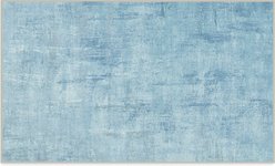 Ruggable Lustra Slate Blue Flatwoven Machine Washable Rug with Standard Pad, 3 x 5-ft