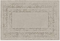 Ruggable Maral Border Hazel Flatwoven Machine Washable Rug with Standard Pad, 5 x 7-ft