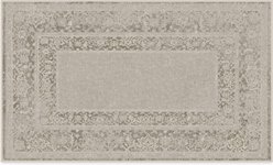 Ruggable Flatwoven Machine Washable Rug with Standard Pad, Maral Border Hazel, 2 x 3-ft