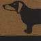 Show in main carousel: Ruggable Waggin’ Dachshund Washable Doormat, 2 x 3-ft slide 4 of 4
