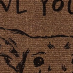 Ruggable Howl You Doin' Retriever Washable Doormat, 2 x 3-ft slide 2 of 2