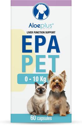 Show full view: Aloeplus EpaPet Liver Support Capsule Supplement for Small Dogs & Cats, 60 count slide 4 of 8