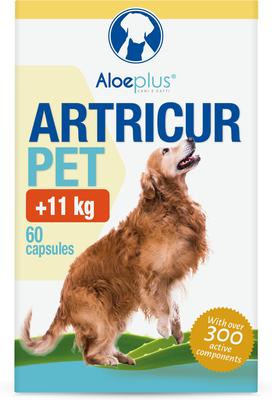 Show full view: Aloeplus Artricur Joint Health Capsule Supplement for Medium & Large Dogs, 60 count slide 4 of 8