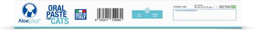 Show full view: Aloeplus Immune, Digestive & Skin Support Oral Paste Supplement for Cats, 1.02-oz slide 6 of 8
