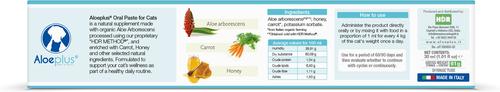 Show full view: Aloeplus Immune, Digestive & Skin Support Oral Paste Supplement for Cats, 1.02-oz slide 5 of 8