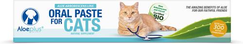 Show full view: Aloeplus Immune, Digestive & Skin Support Oral Paste Supplement for Cats, 1.02-oz slide 3 of 8